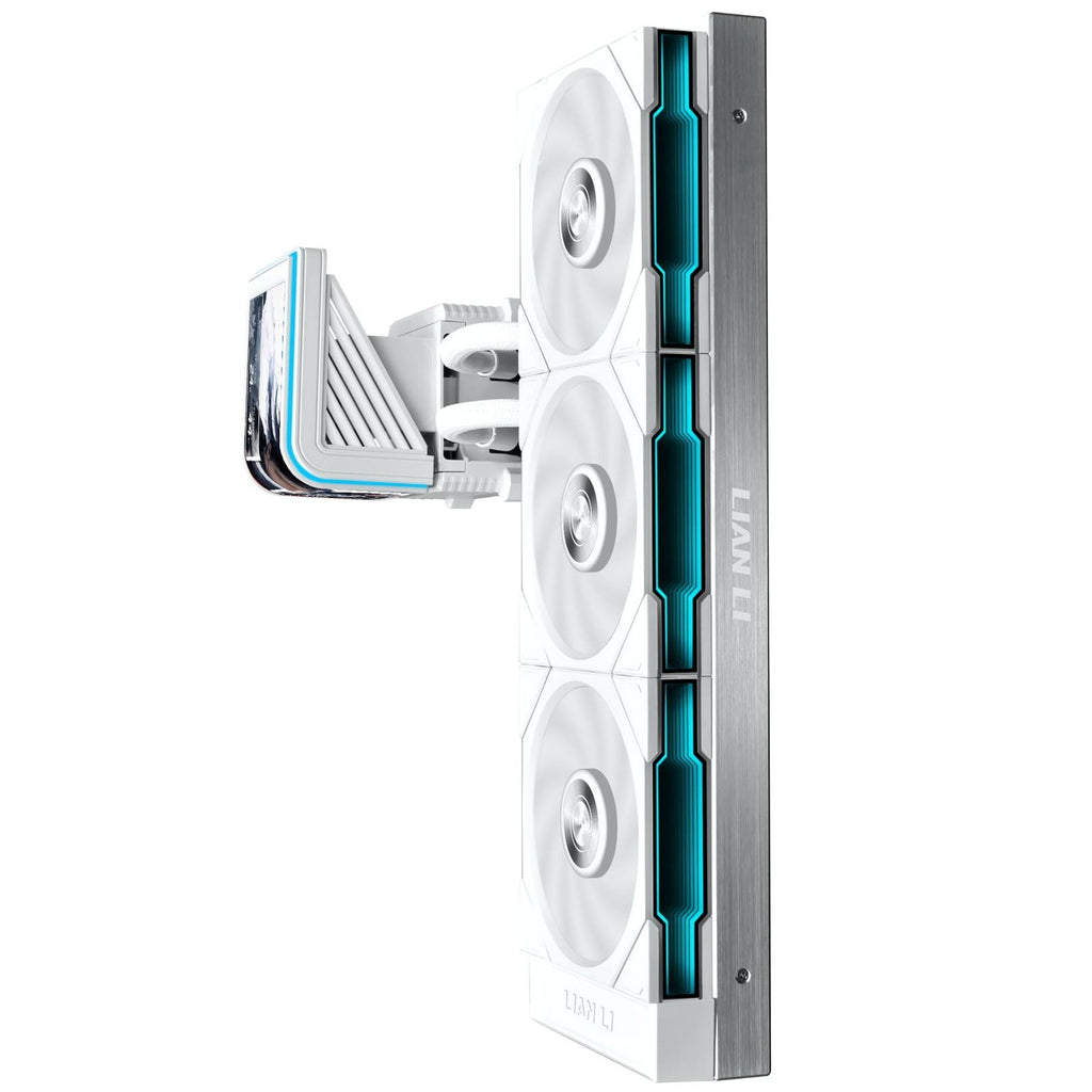 Lian Li HydroShift II OLED Curved 360TL White All In One CPU Cooler