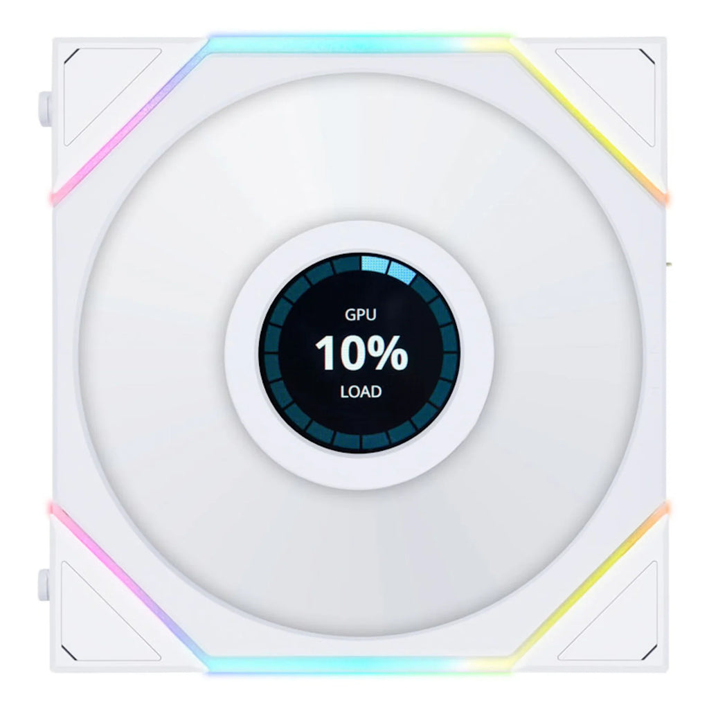 Lian-Li UNI FAN TL120 LCD A-RGB White 120mm Triple Pack