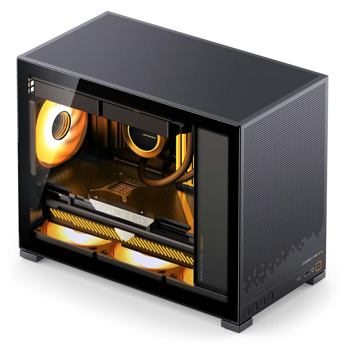 Jonsbo D32 STD Black mATX Case