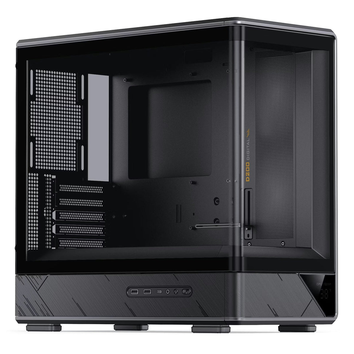 Jonsbo D200 Black mATX PC Case