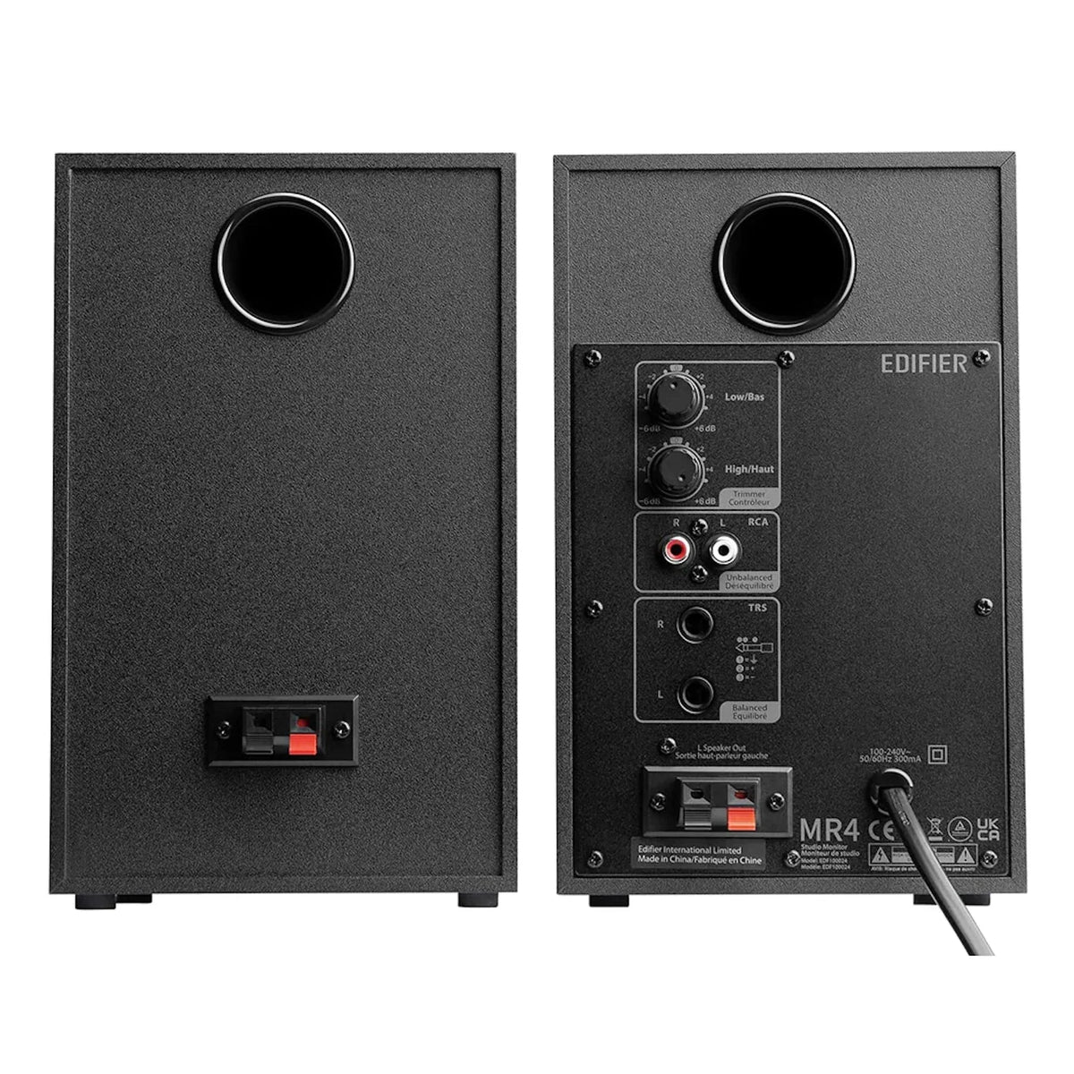 Edifier MR4 2.0 Monitor Reference Speakers Black