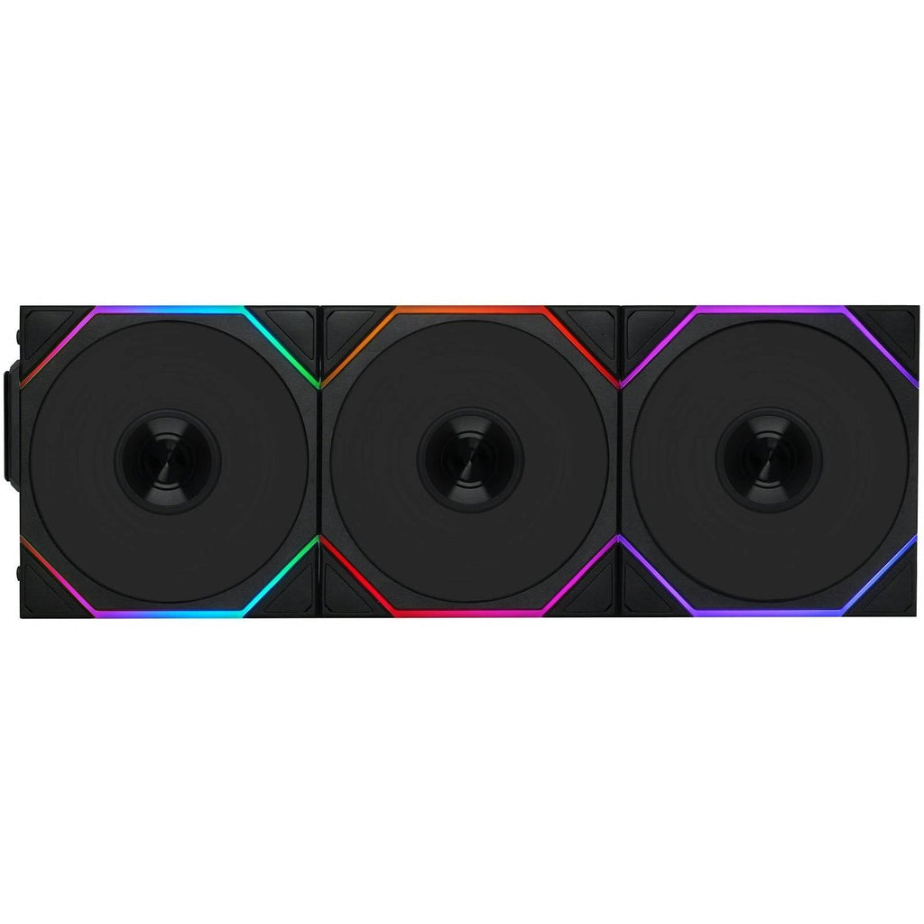 Lian-Li UNI FAN TL120 Wireless Reverse ARGB Black 120mm Triple Pack