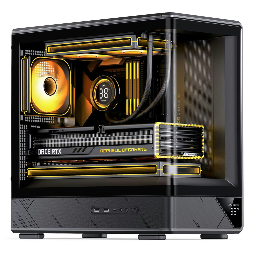 Jonsbo D200 Black mATX PC Case