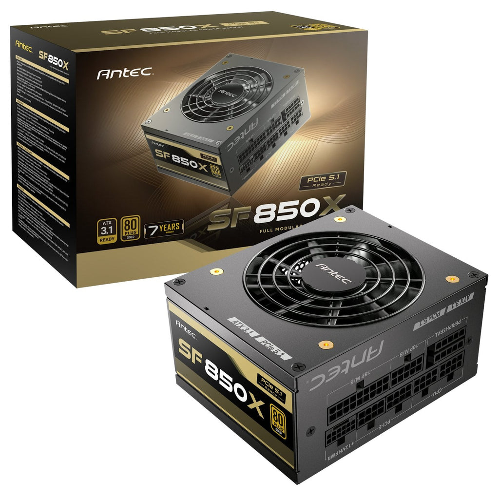 850W Antec SF850X ATX 3.1 Gold Modular SFX PSU