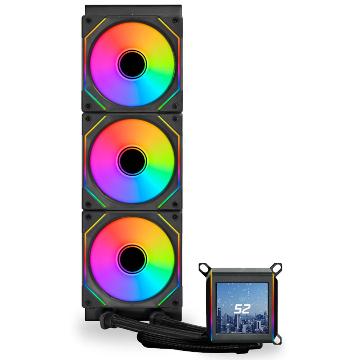 Lian Li Galahad II LCD SL-INF Black 360mm AIO Liquid Cooler