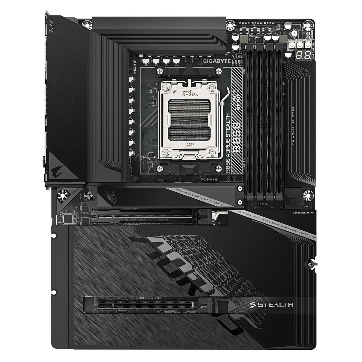 Gigabyte AORUS B850 STEALTH WIFI7 ATX AM5 Motherboard