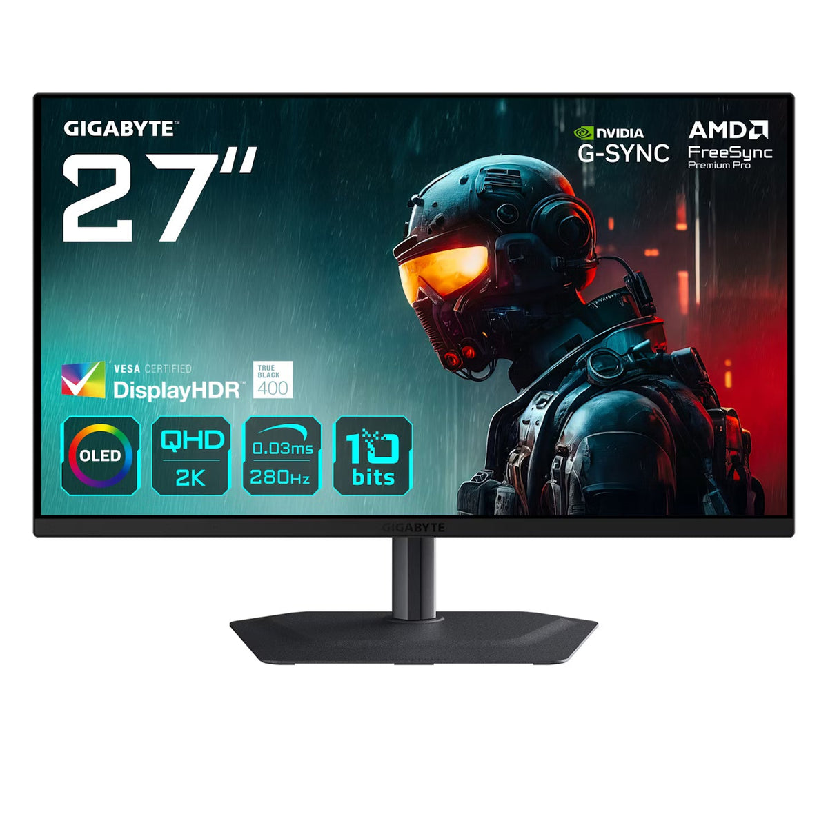 27" Gigabyte MO27Q2A QD-OLED QHD 280HZ Monitor