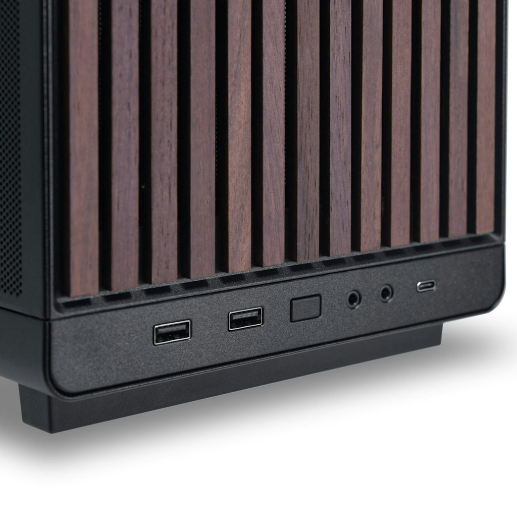 Lian Li Dan Cases A3-mATX Front Wood Panel Black