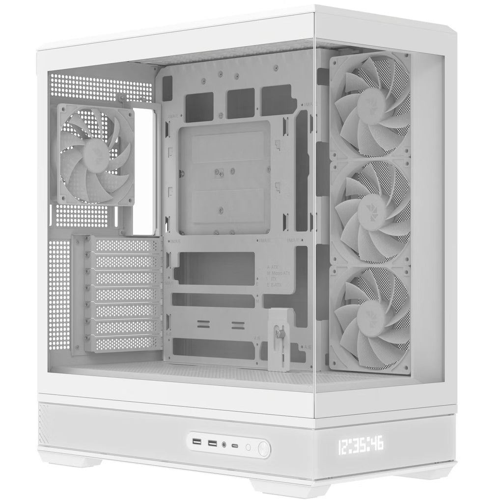Aerocool P500B ARGB White ATX PC Case