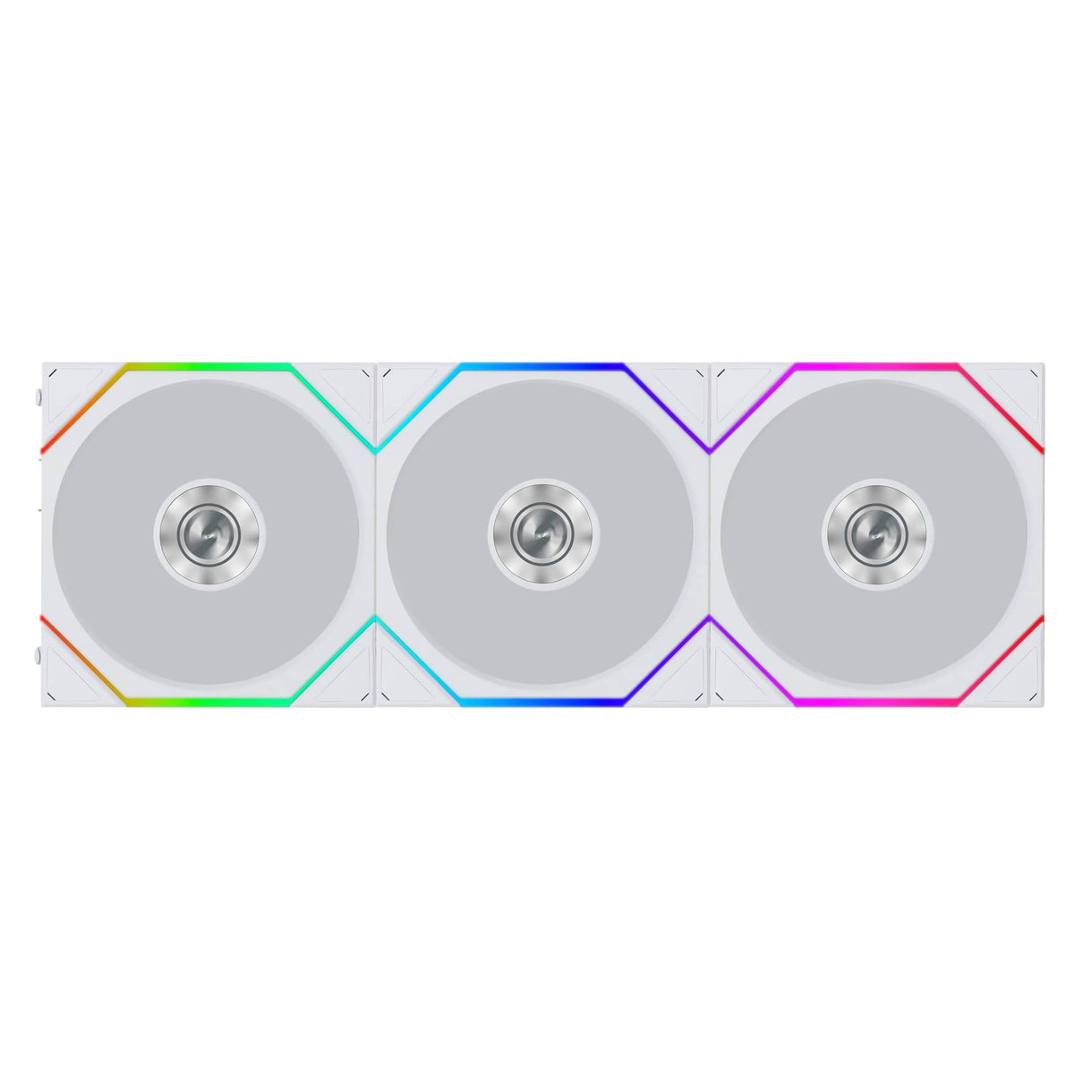 Lian Li UNI FAN TL FLEX 120mm Triple Fan Pack with Controller - White