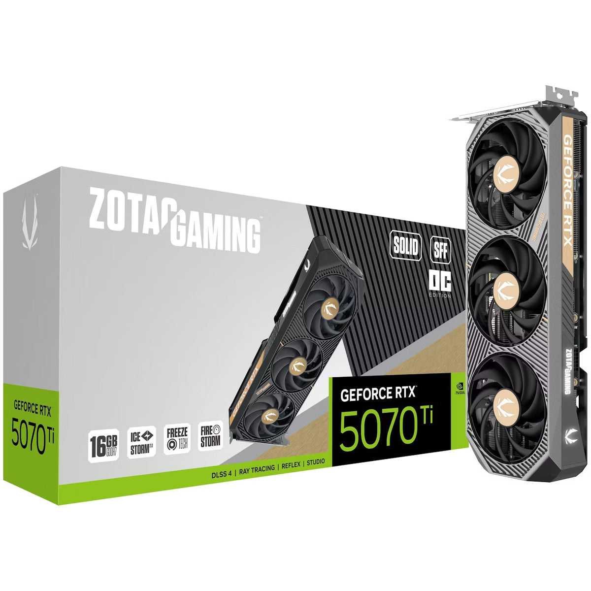 Zotac RTX 5070 Ti SOLID SFF OC 16GB Graphics Card
