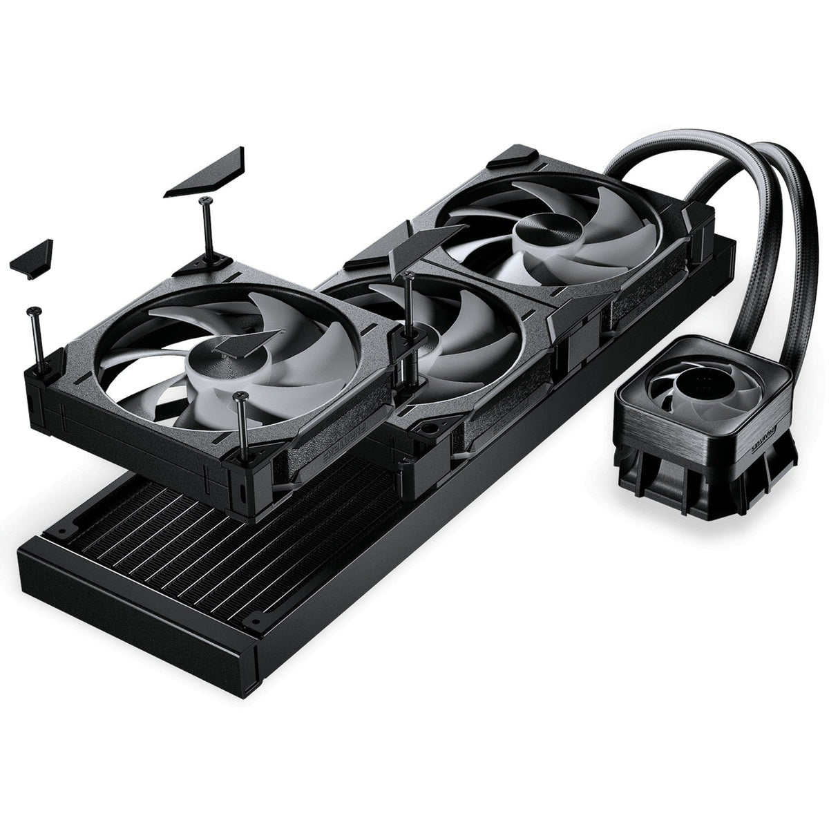 Phanteks Glacier One 420D30 X2 Black DRGB 420mm AIO Liquid Cooler