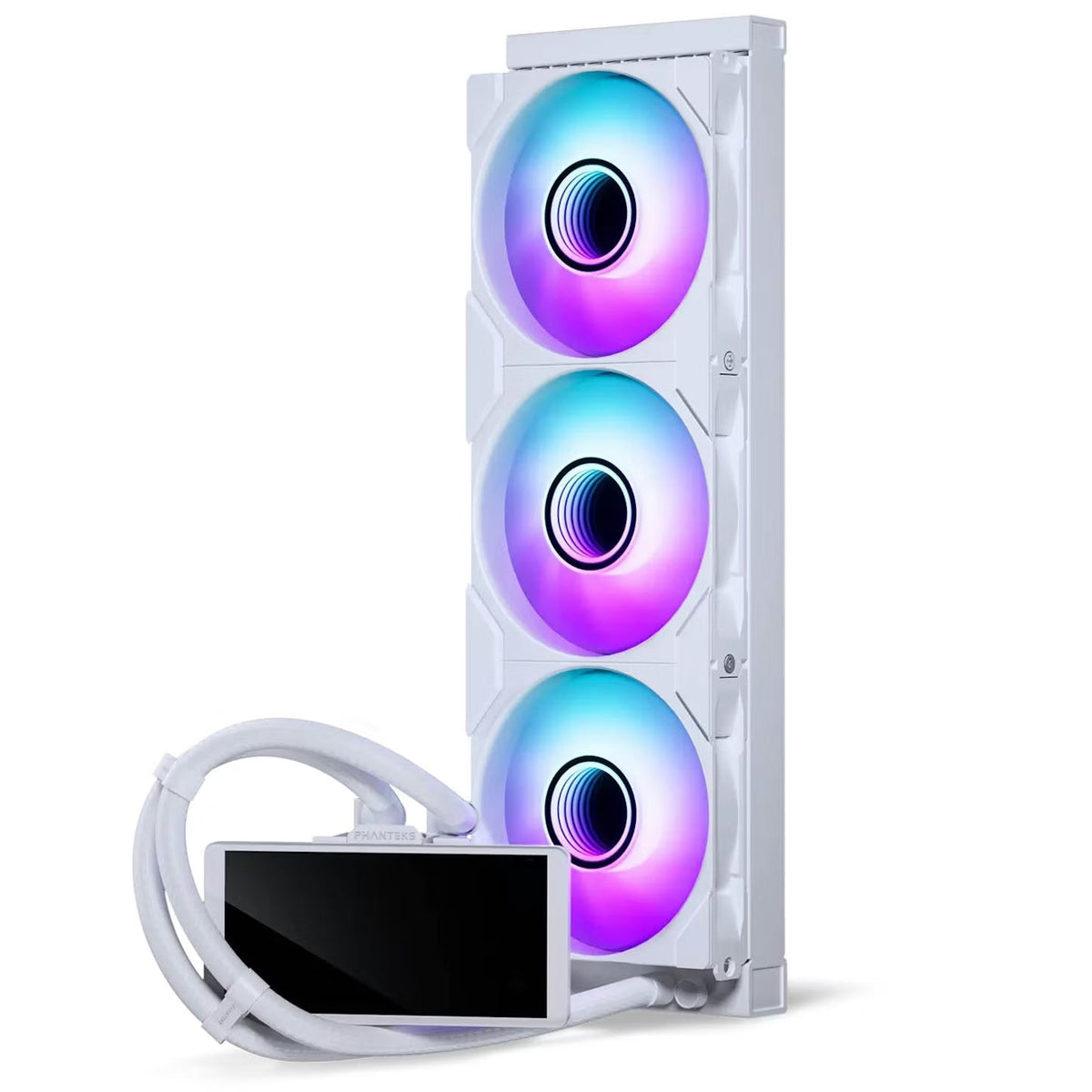 Phanteks Glacier One 360 M25 LCD White RGB AIO CPU Cooler
