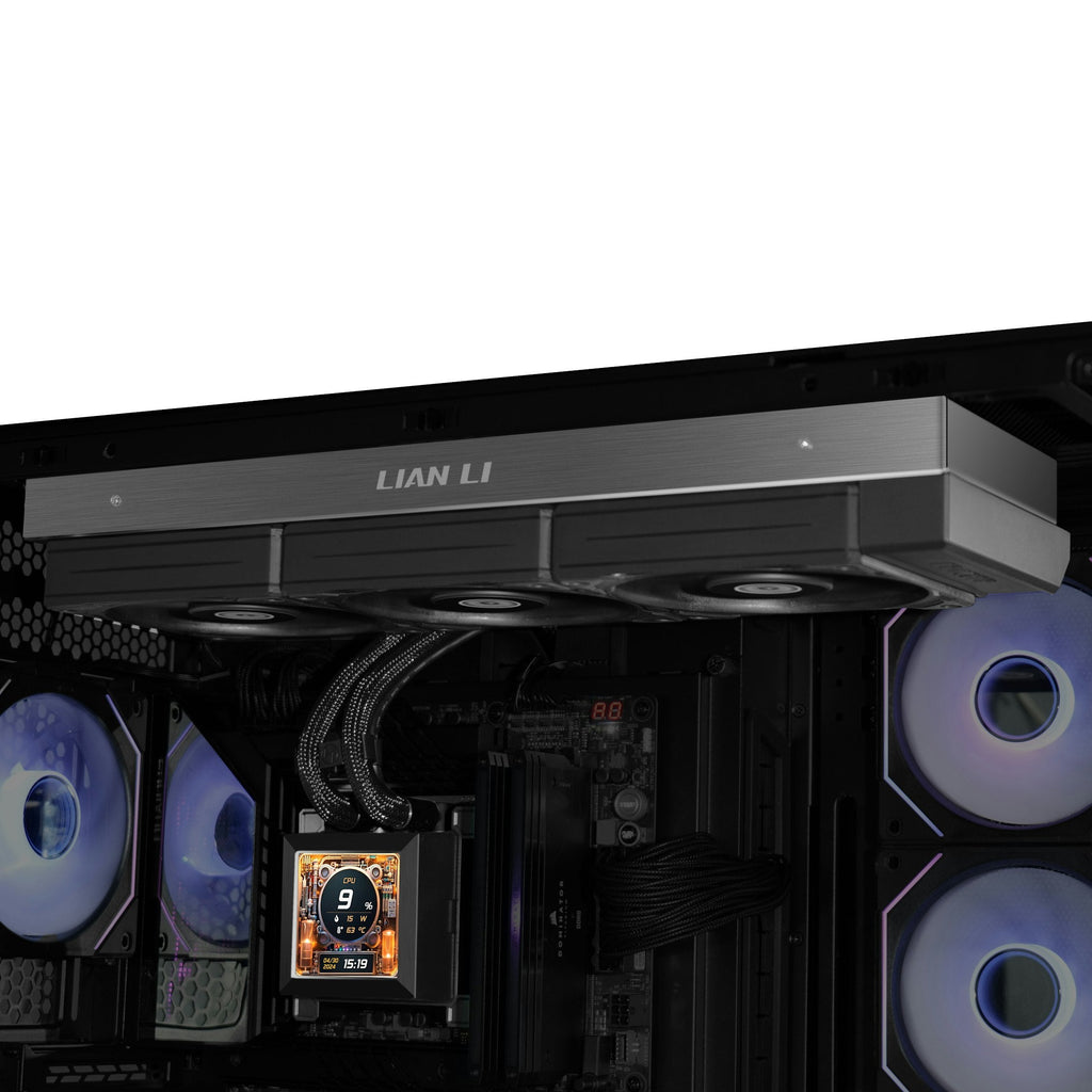 Lian Li HydroShift LCD 360S Black 360mm AIO Liquid Cooler