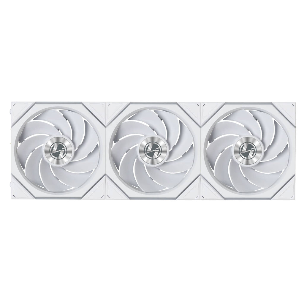 Lian Li UNI FAN TL FLEX Reverse 120mm Triple Fan Pack with Controller - White