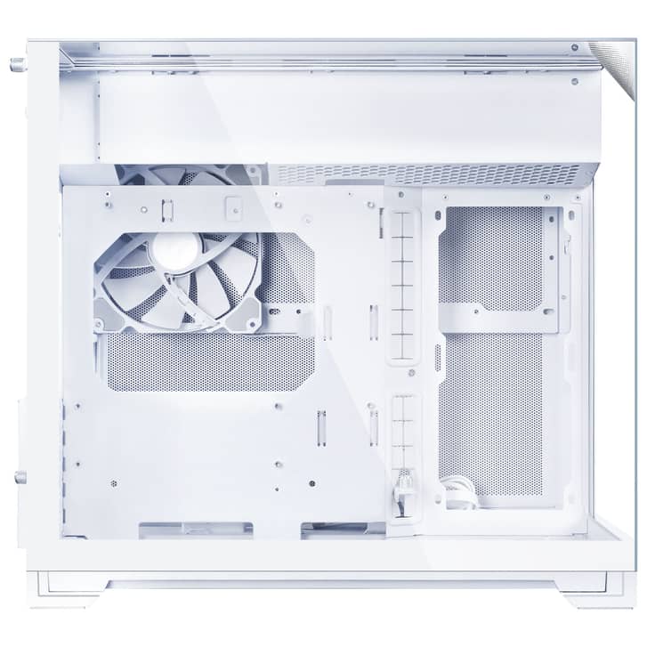 Lian Li O11 Vision-M White TG Dual Chamber Micro-ATX PC Case