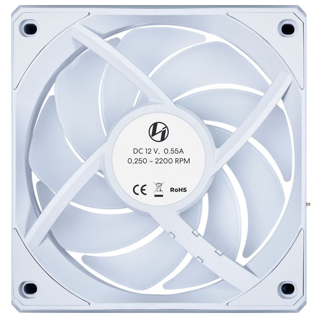 Lian-Li UNI FAN CL120 Wireless ARGB White 120mm Triple Pack