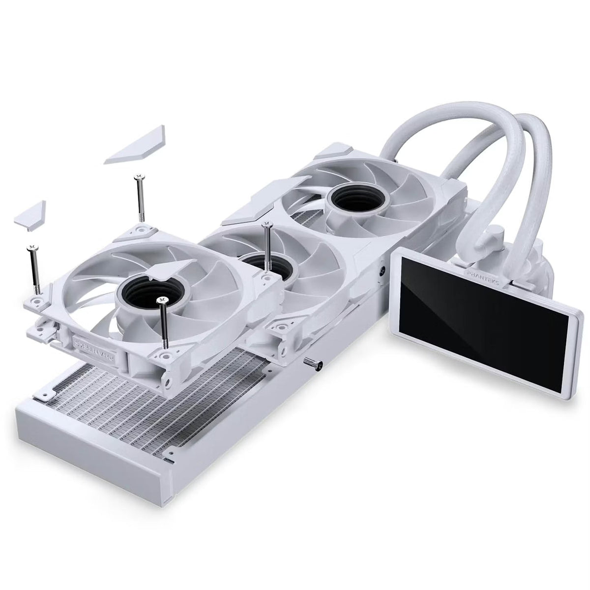 Phanteks Glacier One 360 M25 LCD White RGB AIO CPU Cooler
