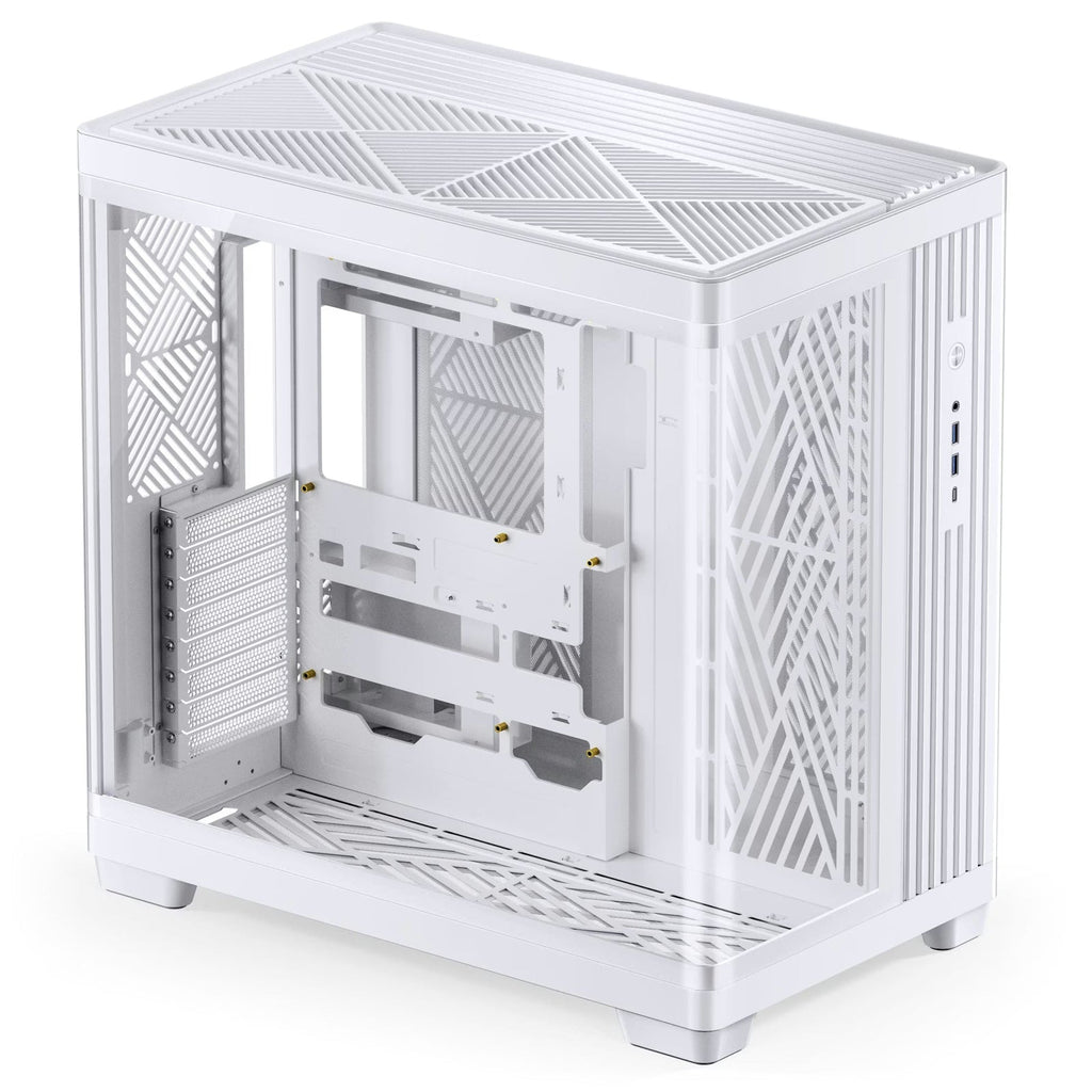 Jonsbo TK-4 White ATX Glass Case