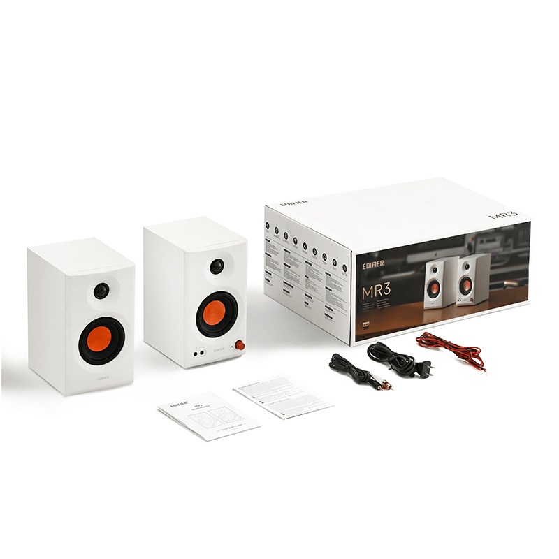 Edifier MR3 Monitor Reference Speakers White