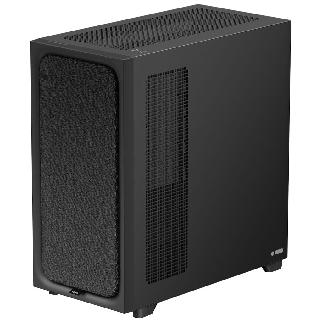 TRYX FLOVA F50 with Crossflow Fan ATX Black PC Case