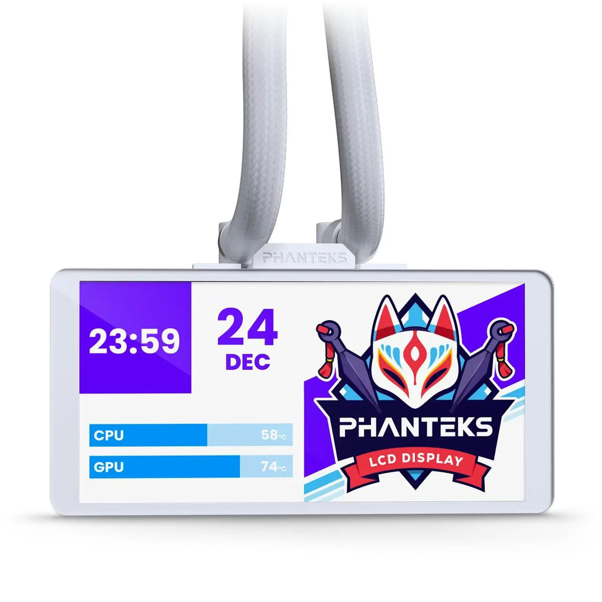 Phanteks Glacier One 360 M25 LCD White RGB AIO CPU Cooler