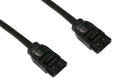45CM SATA 3.0 DATA CABLE BLACK