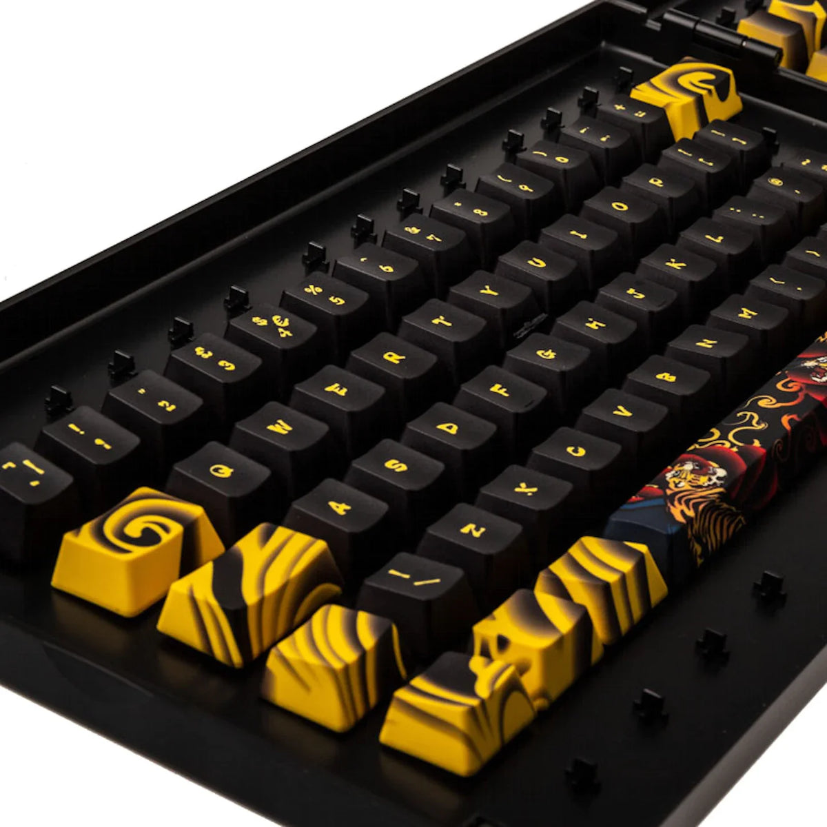 Traitors Tiger Sketch Dye-Sub PBT ISO UK Keycap Set