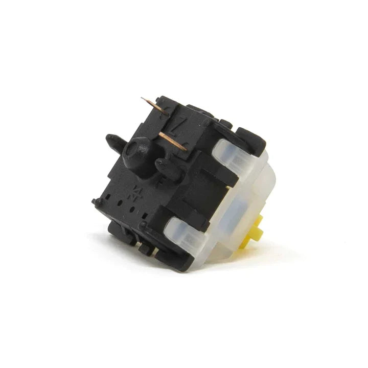 Gateron Milky Yellow Black Bottom KS-3X47 Linear Switch