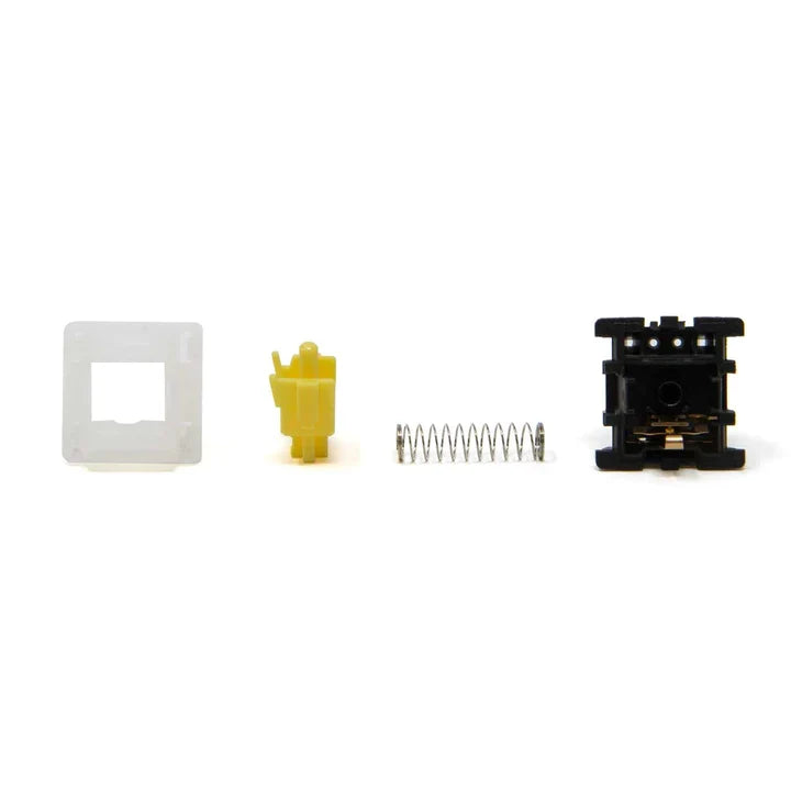 Gateron Milky Yellow Black Bottom KS-3X47 Linear Switch