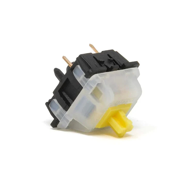 Gateron Milky Yellow Black Bottom KS-3X47 Linear Switch
