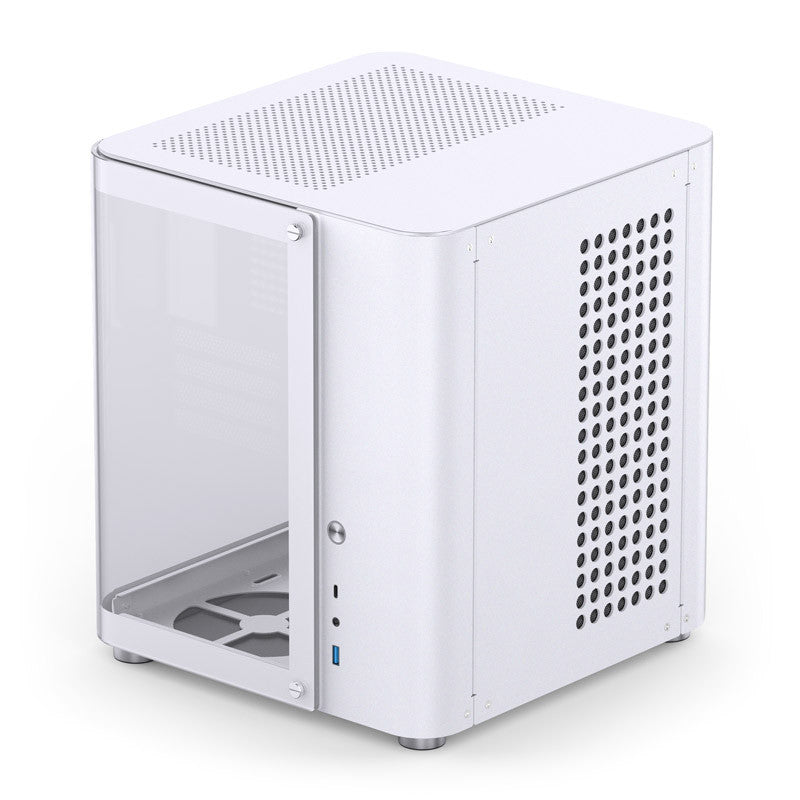 Jonsbo TK-1 2.0 White Micro-ATX Glass Case