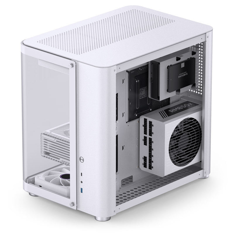 Jonsbo TK-2 2.0 White ATX Glass Case