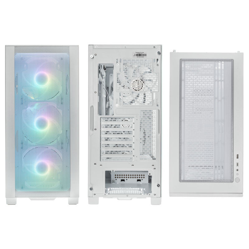 Phanteks XT Pro Ultra D-RGB White Tempered Glass ATX PC Case