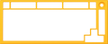 Glorious GMMK Pro Alternative Top Frame Golden Yellow