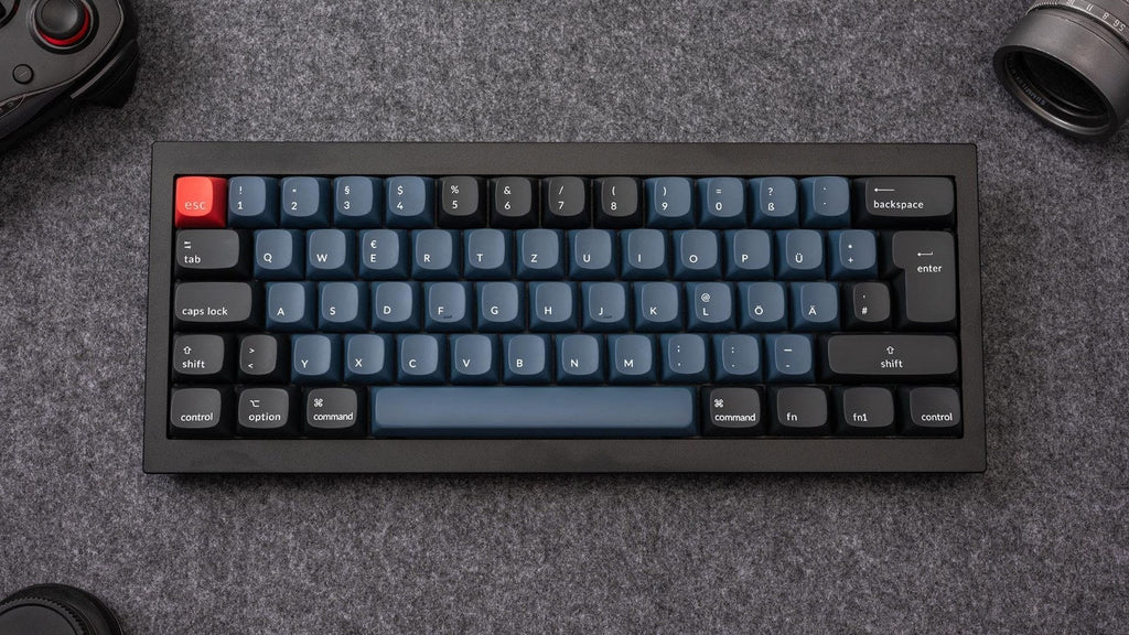 Keychron Q4 QMK Carbon Black RGB 60% ISO UK Gateron Brown