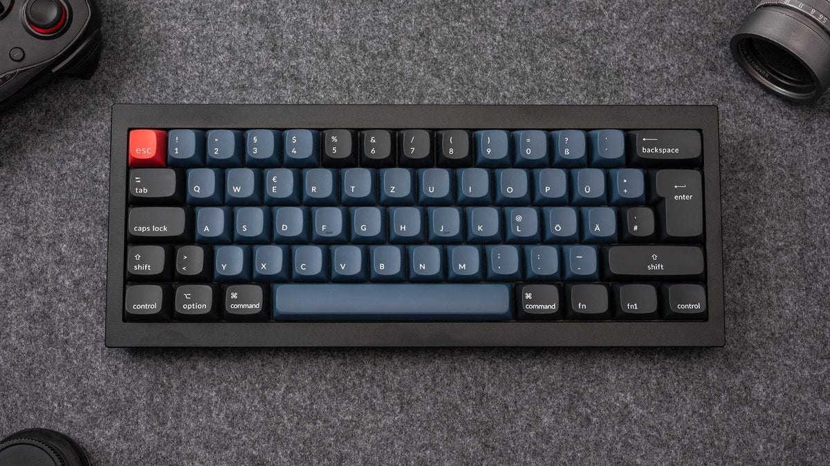 Keychron Q4 QMK Carbon Black RGB 60% ISO UK Gateron Brown