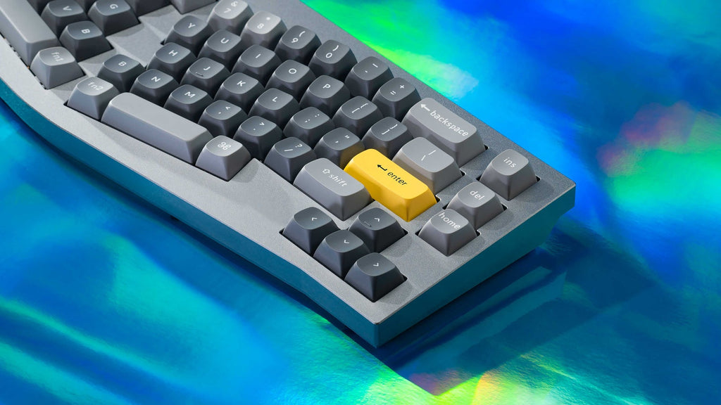 Keychron Q8 Knob RGB Alice Ergonomic ANSI Gateron Red
