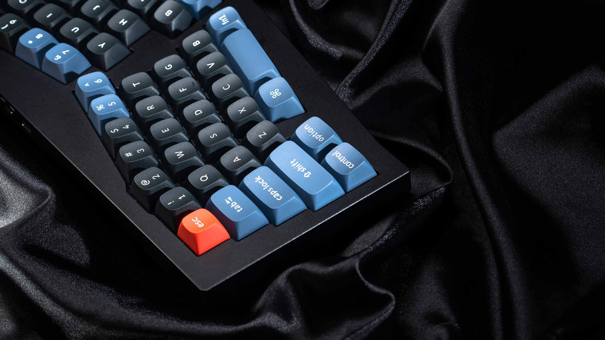 Keychron Q8 Knob RGB Alice Ergonomic ANSI Gateron Red