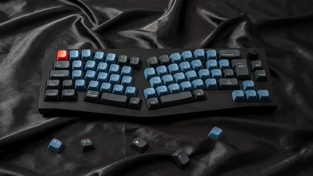 Keychron Q8 Knob RGB Alice Ergonomic UK ISO Gateron Red