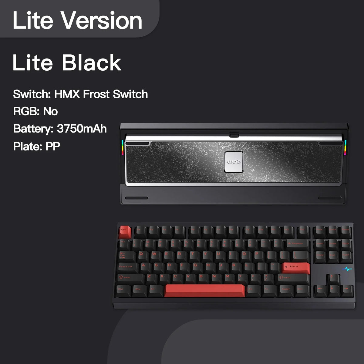 WOBKEY Crush 80 Reboot Lite TKL ANSI Mechanical Keyboard