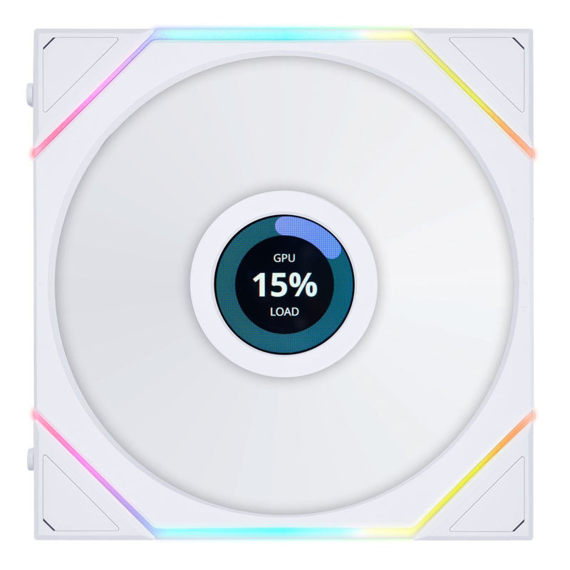 Lian-Li UNI FAN TL140 LCD A-RGB White 140mm Fan