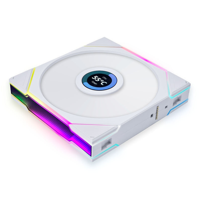 Lian-Li UNI FAN TL140 LCD A-RGB White 140mm Fan