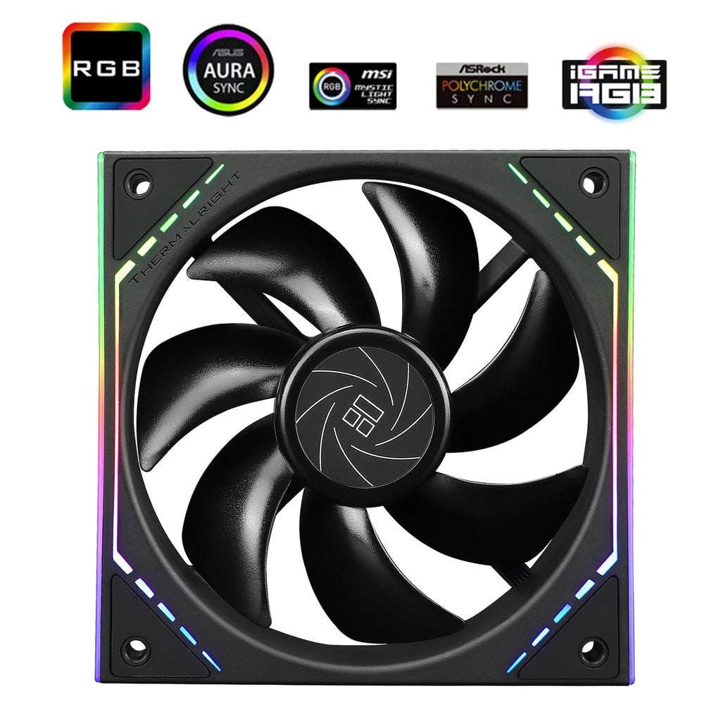Thermalright TL-M12 Black A-RGB 120mm PWM Fan