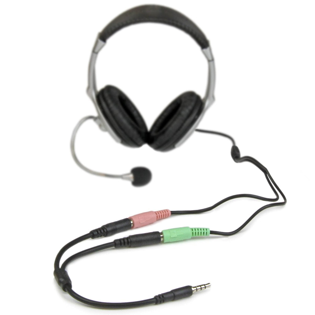 Startech 3.5mm 2x Female to 1x Male Headset Adapter