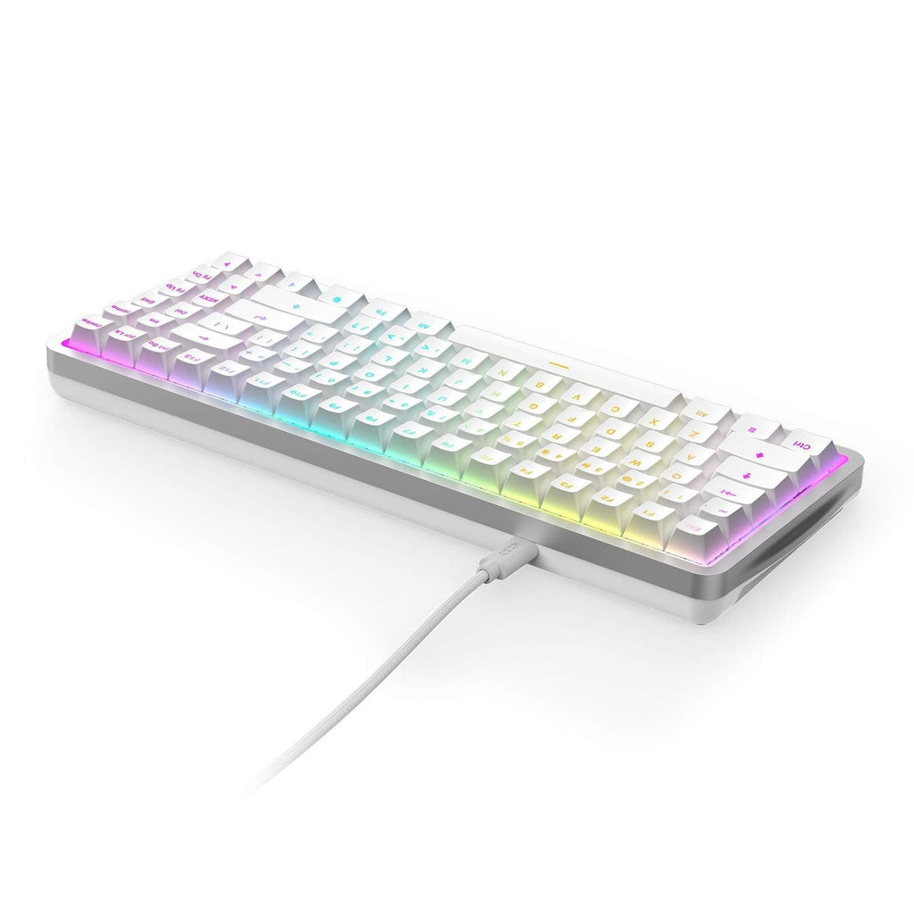 NZXT Function Elite RGB MiniTKL White ISO UK Mechanical Keyboard