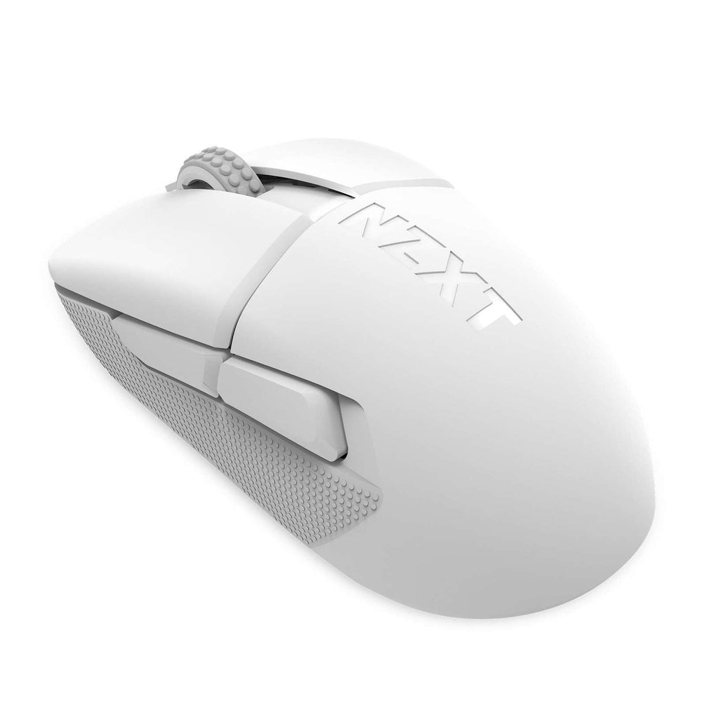 NZXT Lift Elite White Optical Wired/Wireless Gaming Mouse