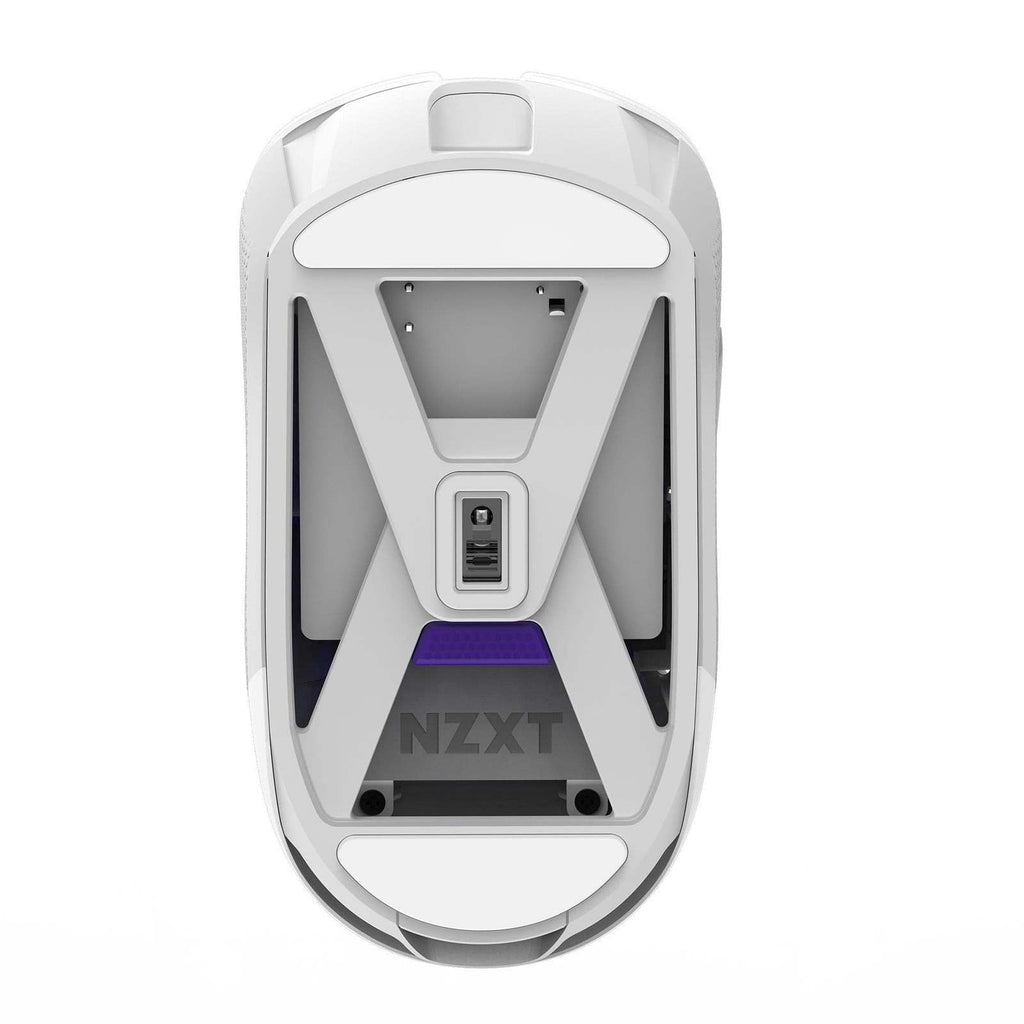 NZXT Lift Elite White Optical Wired/Wireless Gaming Mouse