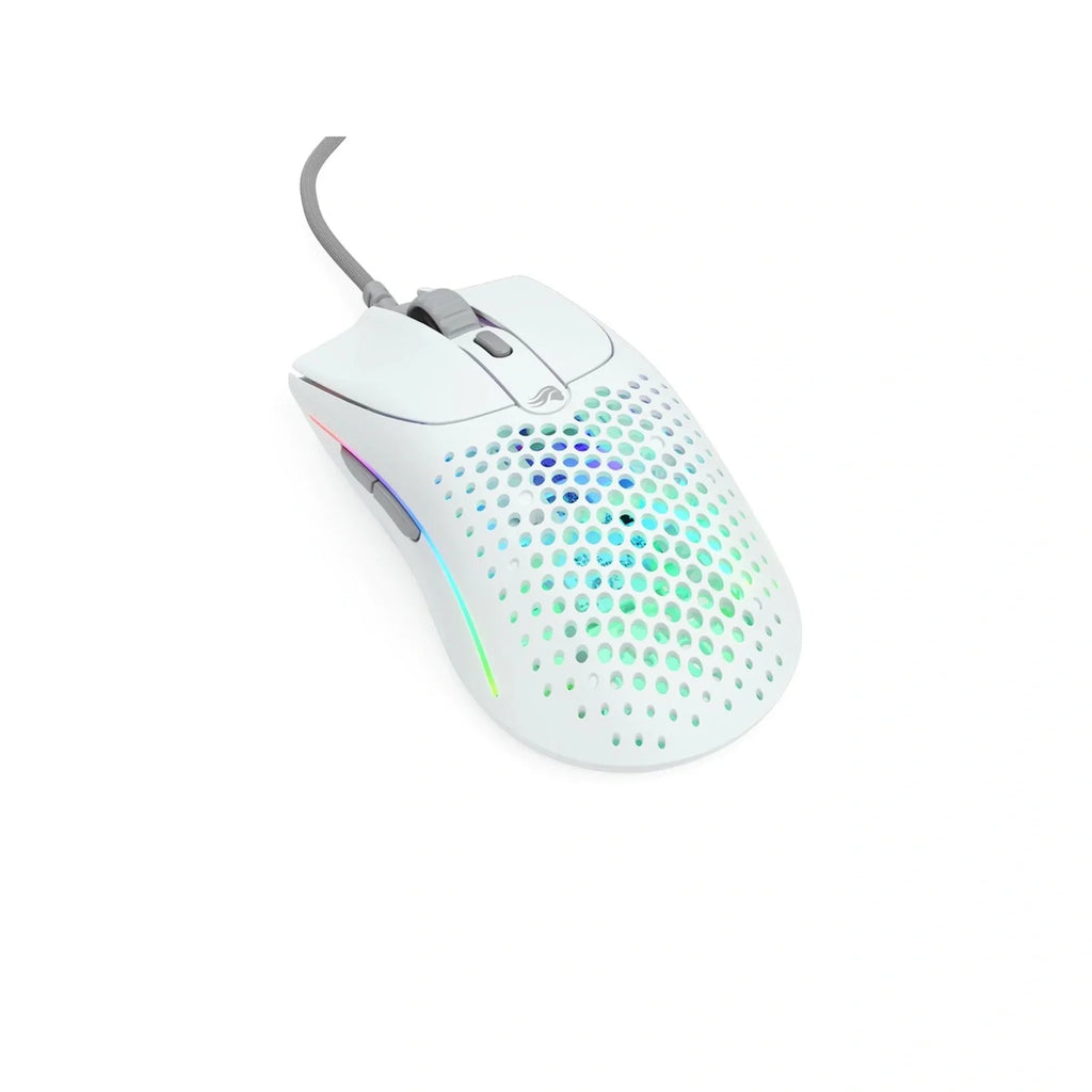 Glorious Model O 2 Wired RGB Optical Gaming Mouse Matte White