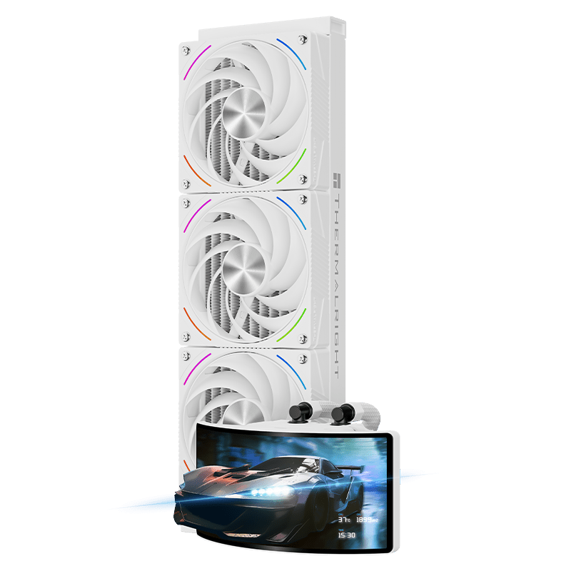 Thermalright Rainbow Vision 360 Turbo ARGB White OLED AIO Liquid Cooler